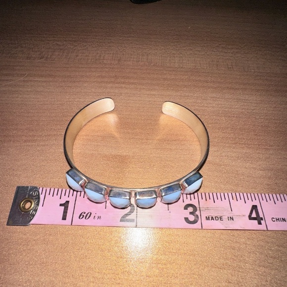 Multistone sterling silver cuff bracelet by Jay King - Picture 13 of 13